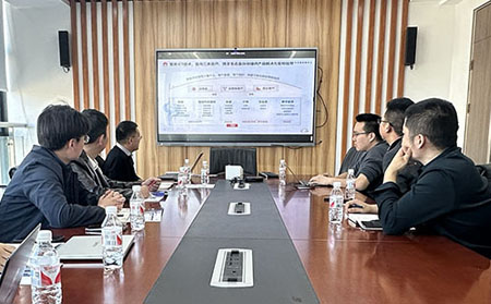 华为济南创新中心代表团拜访山东galaxy银河国际网股份有限公司